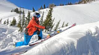 Owen Leeper How to Backflip on Skis  Powder7 [upl. by Gabi]