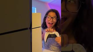 Unbox my PS5 with me ASMR shorts asmr ps5 girlgamer gamer gamingyoutuber [upl. by Jueta]