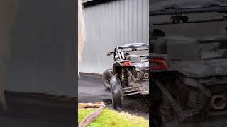 CRAZY CAN AM MAVERICK TURBO R DRIFTS   Braap Vlogs [upl. by Ailes]