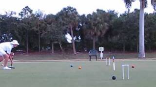 Association Croquet  Triple Peel  USCA Selection 8s 2008 [upl. by Cline]