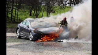 High Voltage Vehicle Firefighting  Brock Archer [upl. by Ganley]