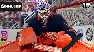 NHL 25 Goalie Be a Pro 19  quotTrying to Close Outquot [upl. by Finlay]