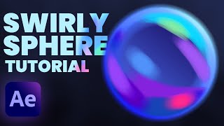 Swirling Sphere  After Effects Tutorial [upl. by Ettenoj838]