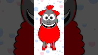 Have you ever seen a RED SHEEP lullaby BabyBigMouth shorts baabaablacksheep nurseryrhymes [upl. by Jammie500]