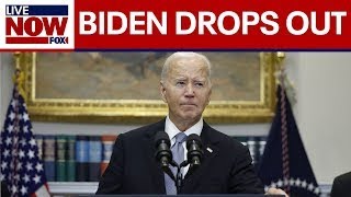 Biden withdraws from 2024 Presidential race [upl. by Memory794]