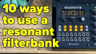 A deep dive with the Erica Synths Graphic Resonant Filterbank [upl. by Nielson]