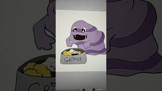 Grimers new home cute wholesome pokemon art rescue trendingaudio fyp foryou foryoupage [upl. by Mccollum]