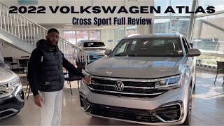 2022 Volkswagen Atlas Cross Sport Full Review  Exterior  Interior  R Line  SUV [upl. by Laurice]