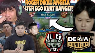 KITING ALTER EGO TERLALU GILA  ROGER DIKILL ANGELA REKT  ALTER EGO VS DEWA MATCH 2  MPL S13 [upl. by Ffirahs930]