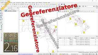 QGIS georeferenziatore [upl. by Landbert744]