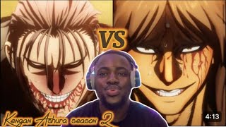 JawDropping Fight Alert Kanoh Agito vs Kaolan WongsawatDUBBED  Kengan Ashura HDreaction [upl. by Solon]