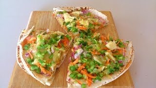 Quick and Tasty Lebanese Bread Pizza [upl. by Tomasina]