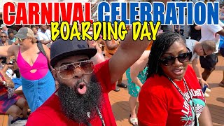 Carnival Celebration 2024 Group Cruise Embarkation Day [upl. by Adian8]