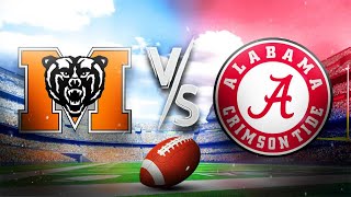 Mercer vs 10 Alabama  NCAAF College Football Week 12 Live Stream ESPN HD FULL GAME [upl. by Ysor359]