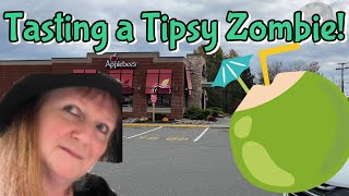 Tasting a Tipsy Zombie at Applebees Waterville ME [upl. by Ennairrek]