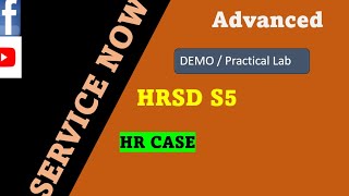 ServiceNow HRSD Session 5  how to configure HR Case  HRSD  ServiceNow [upl. by Otipaga821]