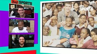 Michael Phelps Says He Got 1 Mil Bonus for 2008 Olympics  TMZ Sports [upl. by Adalbert]