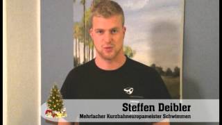 Sporthilfe Adventskalender Das 9 Türchen mit SchwimmEuropameister Steffen Deibler [upl. by Osbourn176]