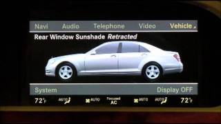 MercedesBenz Instructional Video Climate Control SClass [upl. by Llenra]