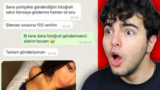 En Komik ÖĞRETMENÖĞRENCİ MESAJLARI [upl. by Nomrej]