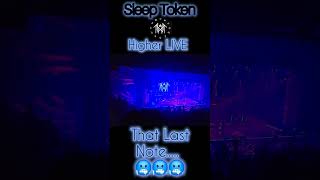 Does Vessel Sound Even Better Live Sleep Token LIVE  Higher [upl. by Danella]