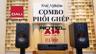 Bản Phối Mê Đắm Từ ROTEL A14 vs DALI OPTICON 2 MKII 🤩 [upl. by Lennod]