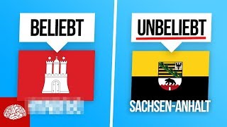 Das sind die beliebtesten und unbeliebtesten Bundesländer in Deutschland [upl. by Alessandra]