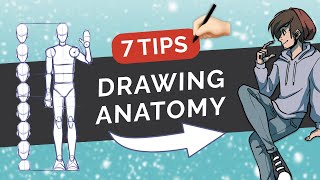 How to Draw Human Anatomy Part 1  Beginner Introduction [upl. by Adilem]