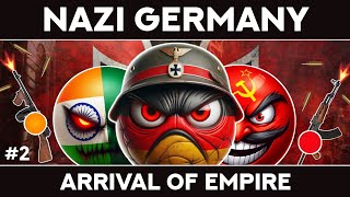 Arrival Of Nazi Germany Empire  Countryballs  Countryballs In Hindi [upl. by Guido]