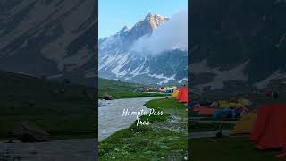 Most beautiful trek of india Hampta pass trek [upl. by Adnilrev]