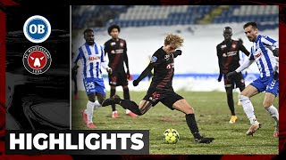 Sydbank Pokalen Highlights OB v FC Midtjylland 12 [upl. by Norvan771]