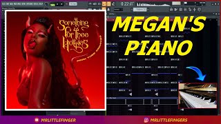 Megan Thee Stallion Megans Piano Remake Tutorial [upl. by Perusse]