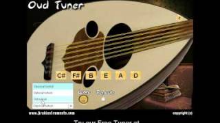 How to tune the oud  Oud Tuner  Oud Tuning [upl. by Desiree]