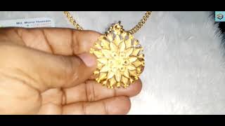 Rupar Gold Polish chainLocketRing amp Churi  Color guarentee  asma vlog [upl. by Zetnauq]