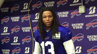 Kelvin Benjamin intro press conference 11617 [upl. by Neehsuan389]