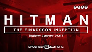 HITMAN  The Einarsson Inception  Level 4 Escalation Contract  ICA FACILITY  PS4 [upl. by Anahsit]