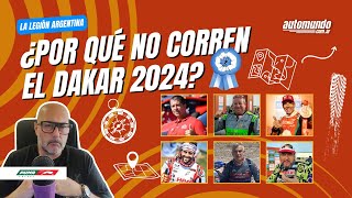 Rally Dakar 2024 ¿Por qué no corren estos pilotos argentinos [upl. by Japeth]