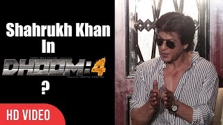 Shahrukh Khan In Dhoom 4  Shahrukh Khan Interview  SRK 52nd Birthday Press Conference [upl. by Krasnoff593]