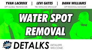 Water Spot Removal  DETALKS [upl. by Whitelaw]