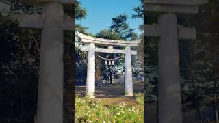 Unreal Engine 5 Japanese Shrine Scene Recreated 🌸 [upl. by Ivers]