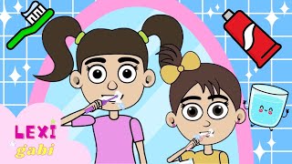 Brush Your Teeth  Healthy Habits Rhymes  Fun Kids Song [upl. by Ecirtnahs]