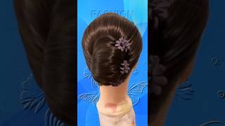 Learn Elegant Updos in 30 Seconds Quick amp Easy Tutorial updo hairstyle hairtutorial [upl. by Arorua]