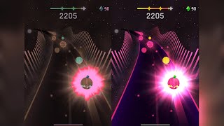 DANCING ROAD  SPEEDRUN WALKTHROUGH  NEON BALLS [upl. by Ophelie]