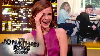 Emma Watson TOTALLY Had A Crush On Tom Felton  The Jonathan Ross Show [upl. by Ricca]