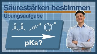 Säurestärke von organischen Molekülen bestimmen  Acidität  Chemie Tutorial [upl. by Gratianna907]