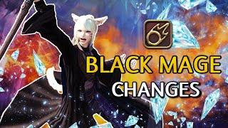 Black Mage Changes  Dawntrail Media Tour FFXIV [upl. by Gnas]