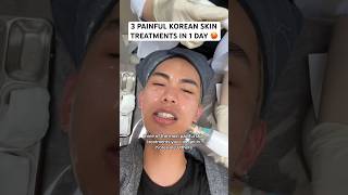 Getting the 3 most painful Korean skin treatments in the same day 😭 [upl. by Fiore]