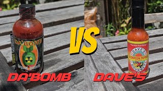 Da Bomb Beyond Insanity vs Daves Scorpion hot sauce challenge  chat gpt script bit [upl. by Jannelle]