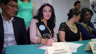 Inscripción Candidatas a Reina de Ambato 2016 1 [upl. by Perusse816]