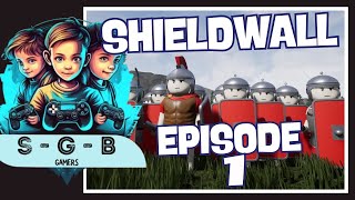 FIRST TIME PLAYING SHIELDWALL  Shieldwall Gameplay [upl. by Isador]